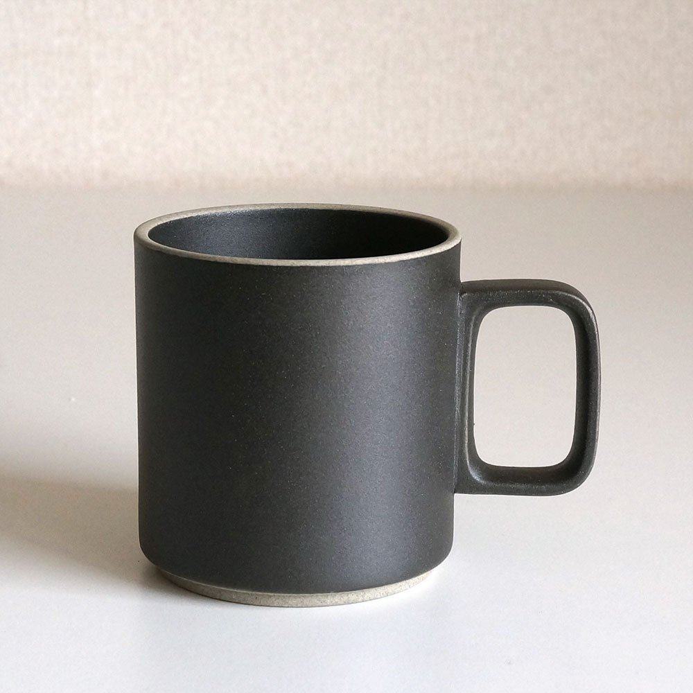 日本简约风磨砂黑色陶瓷马克杯