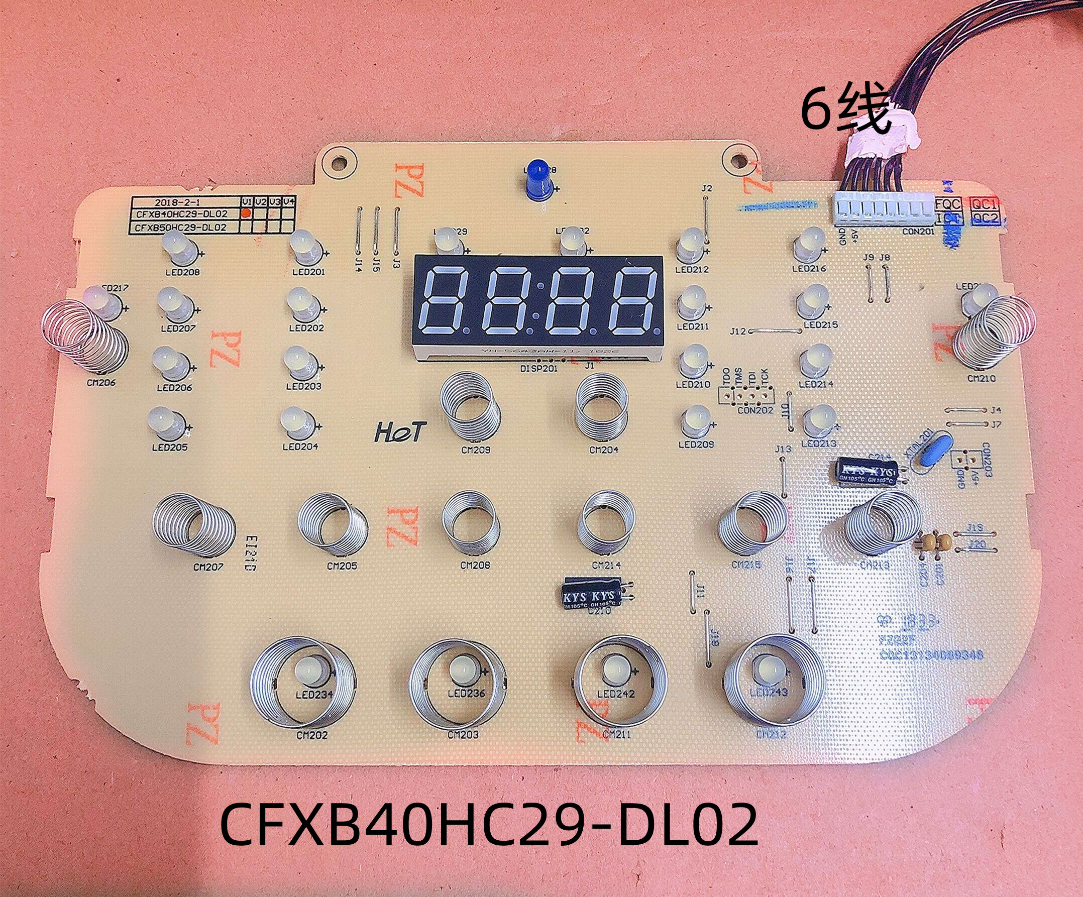 电饭煲CFXB40HC29-DL02 CFXB50HC29-DL02灯板控制板显示板