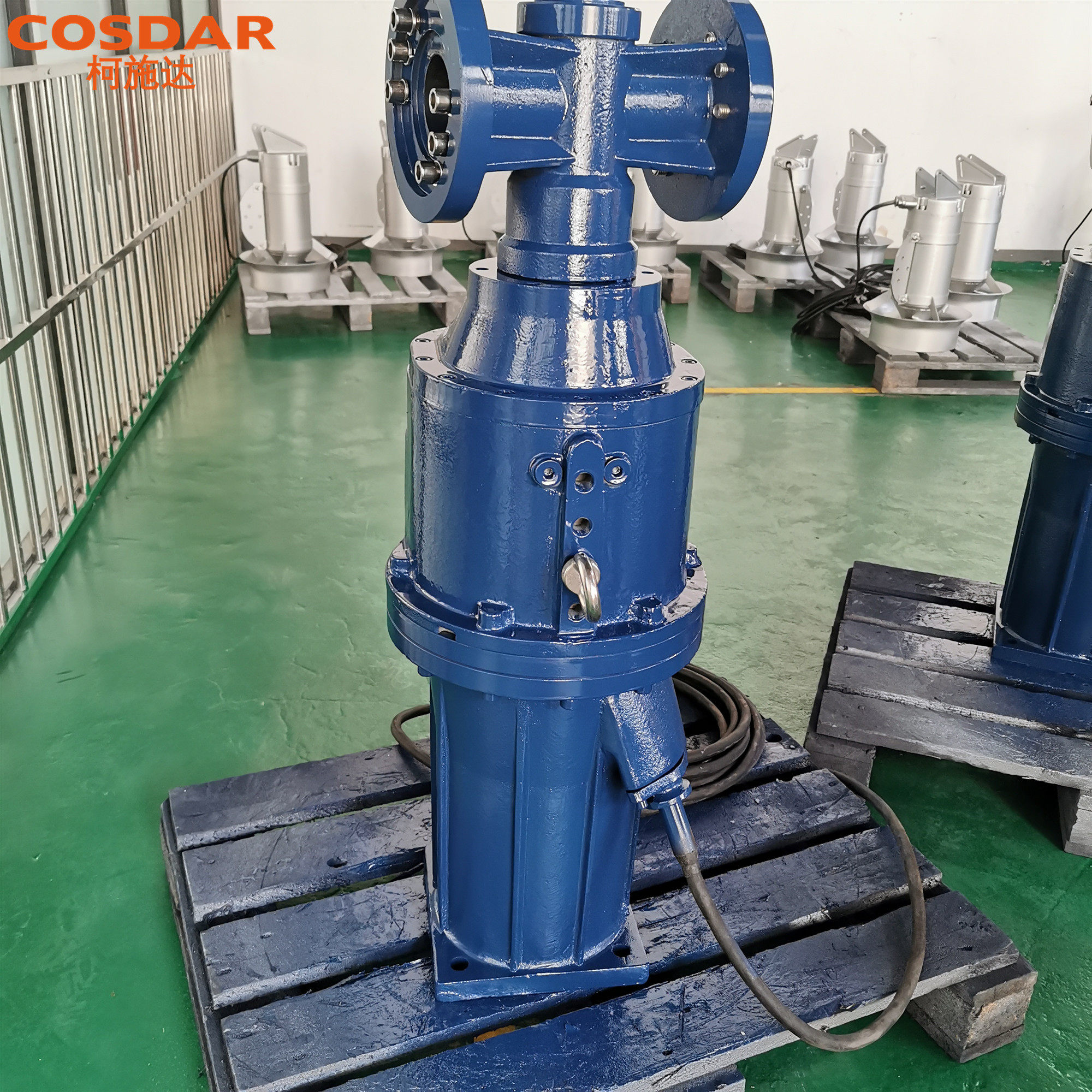 5/4-1600/2-39p潜水推流器 污泥混合搅拌器 低速污水搅拌机