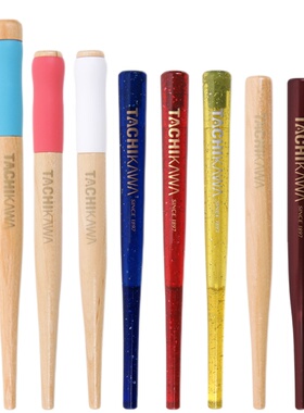 日本立川钢笔式漫画工具笔木笔杆蘸水笔淡彩勾线笔G笔尖学生圆哨长镀铬D沾水英文硬笔美术漫书写用进口蘸墨笔