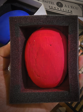 法国SENNELIER申内利尔鹅蛋大色粉块鹅卵石粉彩手工粉彩24色绘画