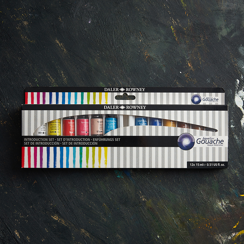 英国进口达拉罗尼DALER-ROWNEY乔琴水粉颜料
