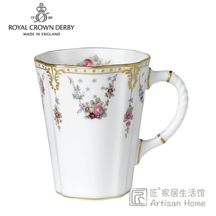 现货 英国Royal Crown Derby德贝安东尼马克杯进口骨瓷咖啡杯