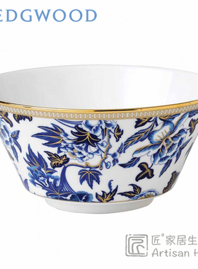 现货英国Wedgwood芙蓉骨瓷燕麦碗餐碗米饭碗15cm进口餐具Hibiscus
