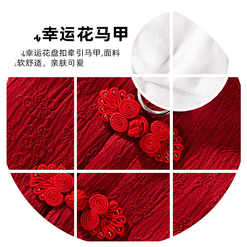 中国风唐装宠物马甲26