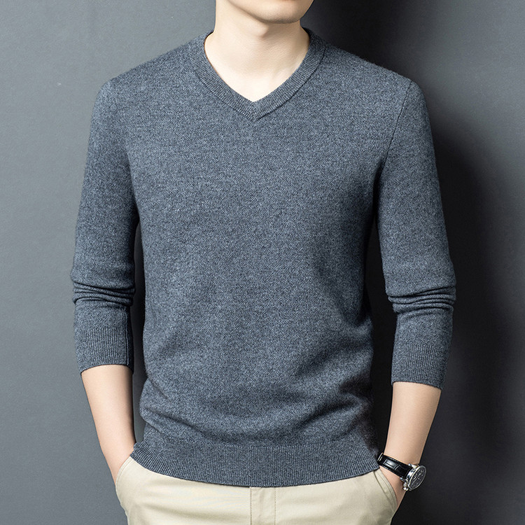 2025夹鹿王男士羊毛衫