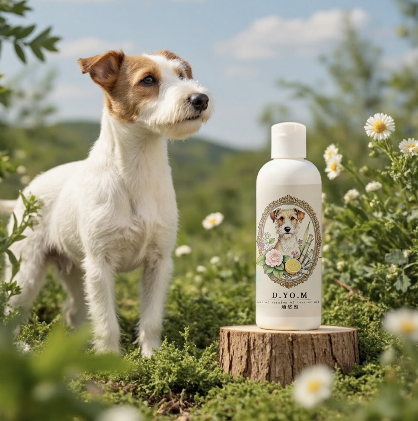 迪悠蜜D.YO.M杰克罗素梗专用洗澡液 宠物美容师定制款 梗犬洗澡液