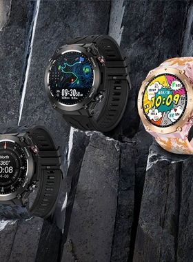 KC82(DAFIT)蓝牙通话智能AI语音指南针海拔运动智能手表