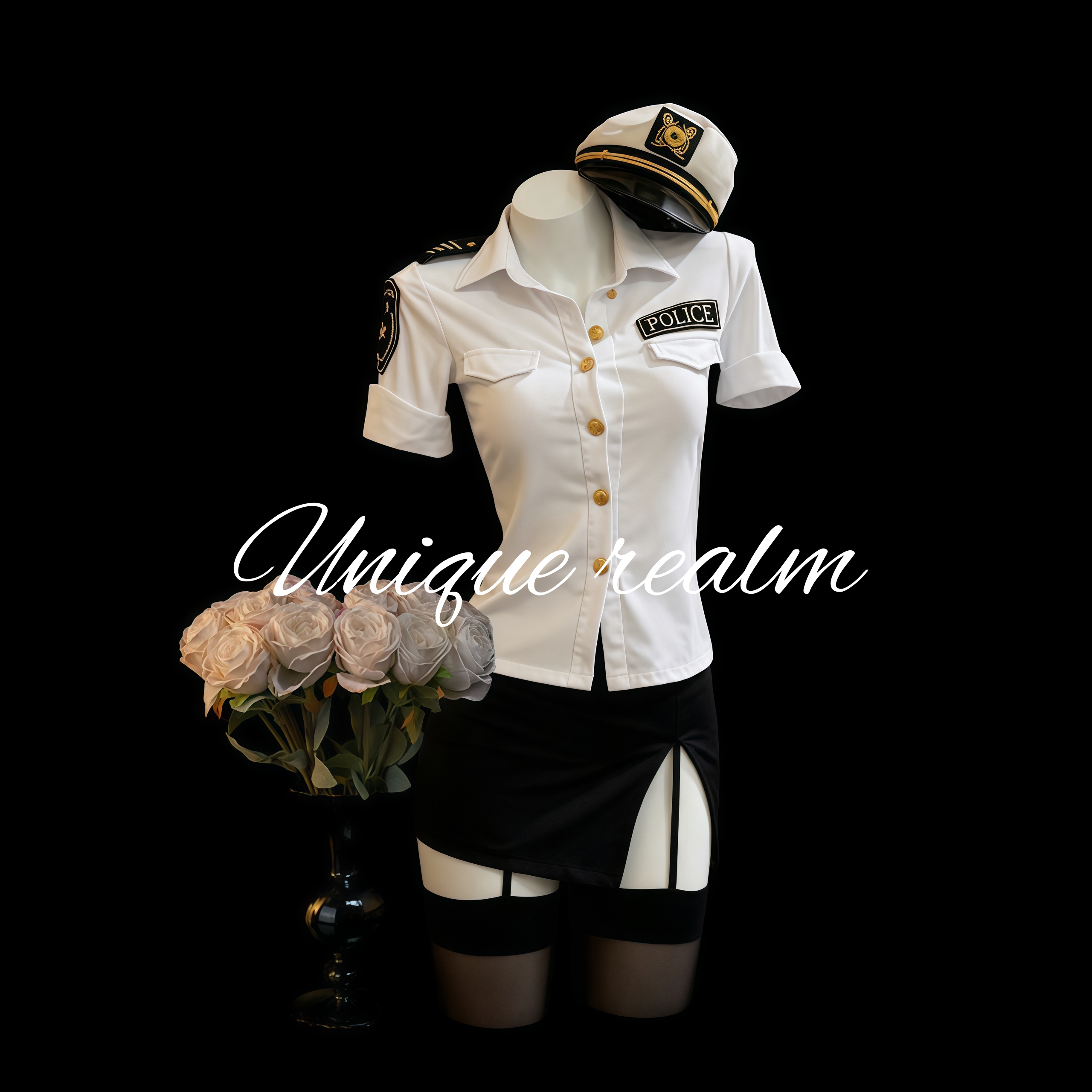 「少女暴君」女警cosplay制服图片