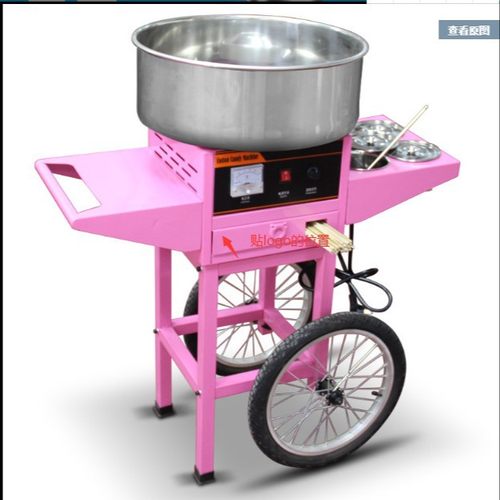 商用全自动彩色拉丝棉花糖机