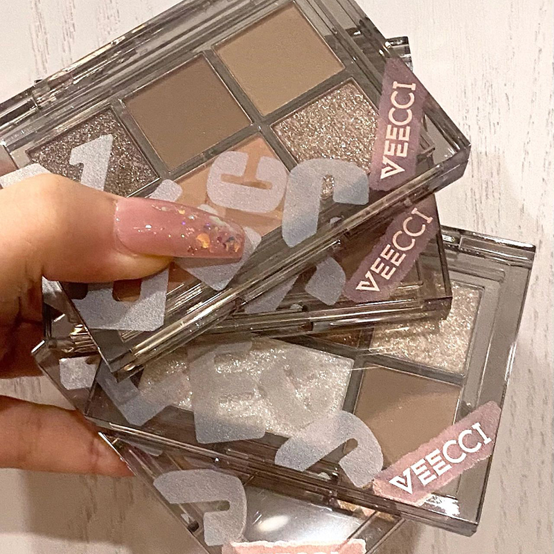 唯资绮梦五色眼影盘不飞粉易上色