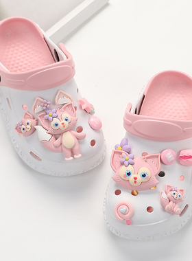 儿童拖鞋女童洞洞鞋2025夏宝宝亲子沙滩公主玲娜贝儿防滑网红凉拖