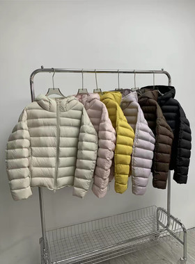 KANO卡农-冬上新90绒韩系连帽排骨保暖羽绒服外套2510