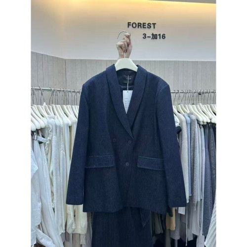 FOREST-冬上新通勤时尚显瘦小众西装(只卖西装)L-87515-2