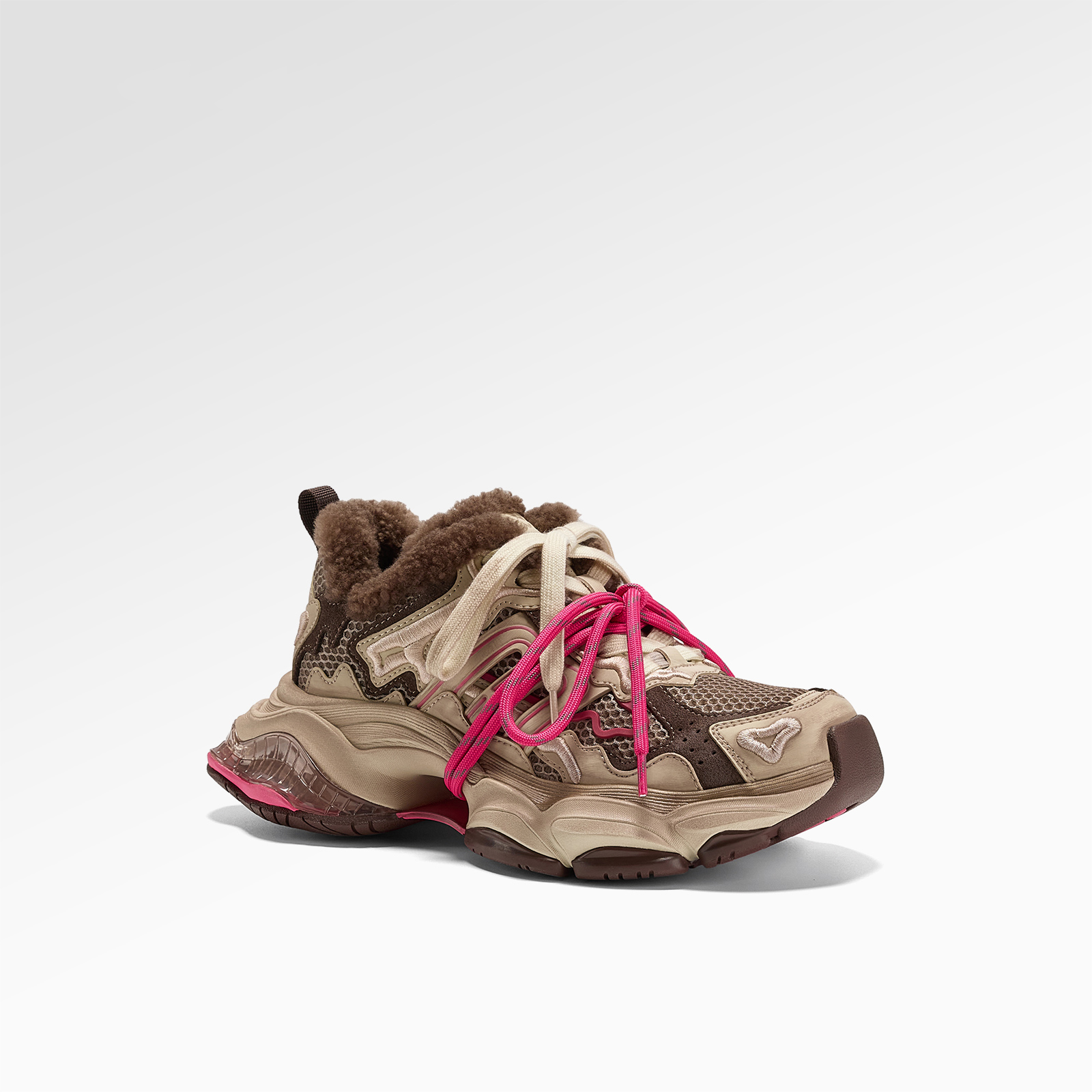 老爹鞋女厚底增高休闲保暖棉鞋