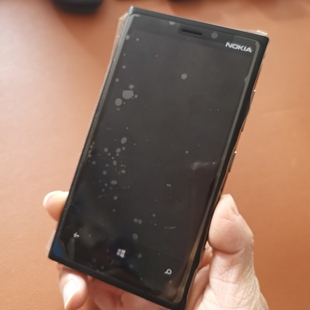 实拍 库存机 诺基亚920全新未用 wp系统