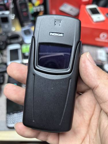 诺基亚 8910i 原装库存机 钛金属自动滑盖 小瑕疵 钛显雍容 实拍