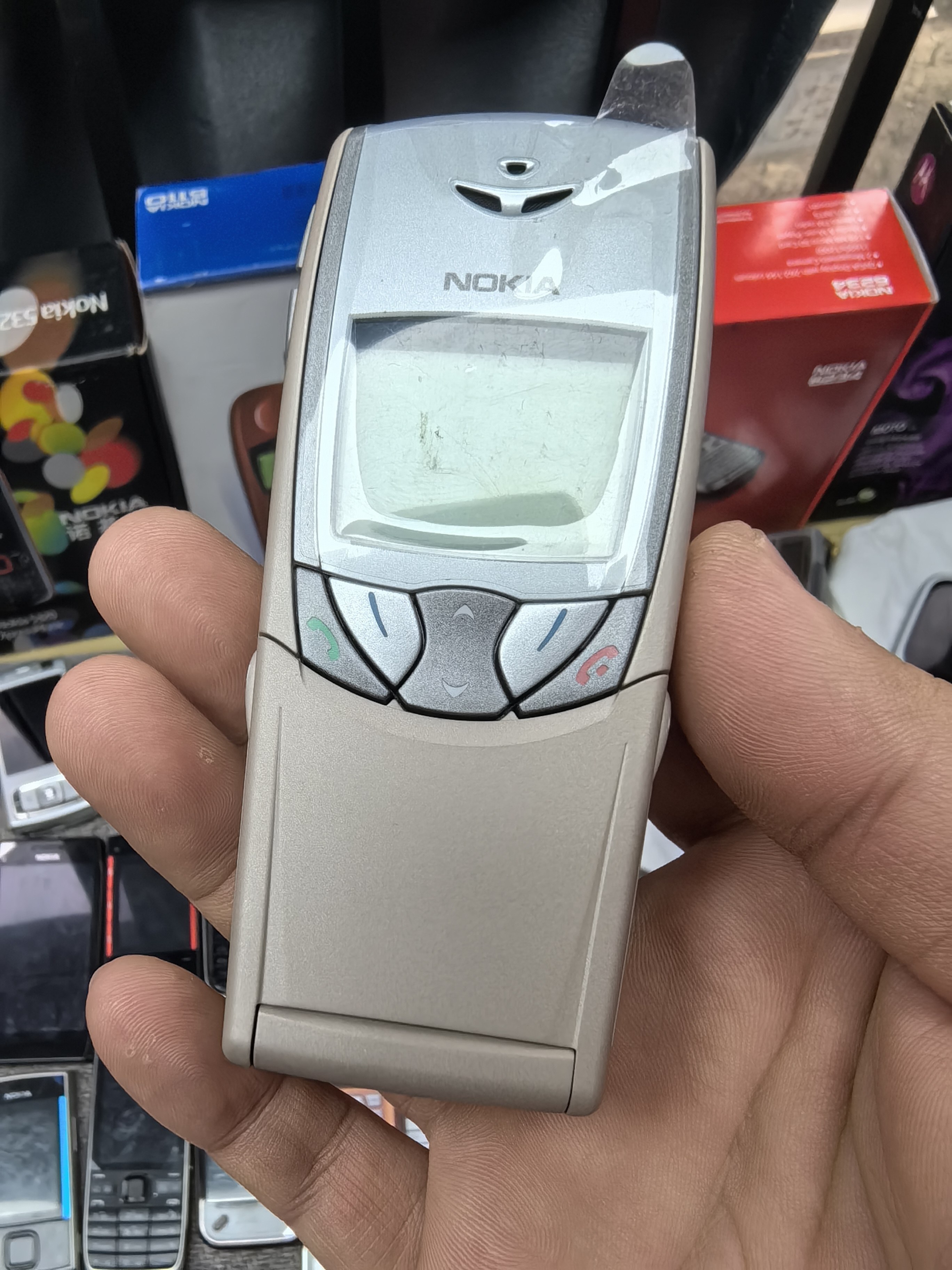 诺基亚 6500 国行原装 原装下翻盖 功能好 移动卡 实拍图