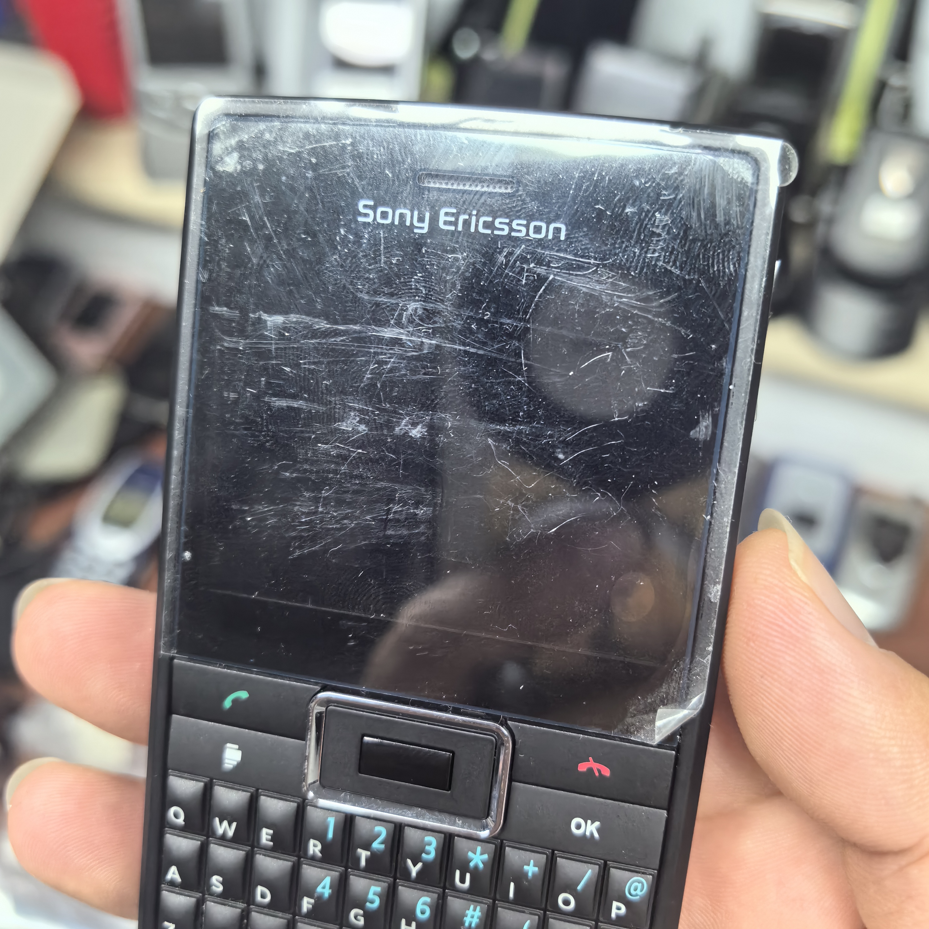 索尼爱立信 M1a 原装库存 经典WM智能 收藏款 实拍图