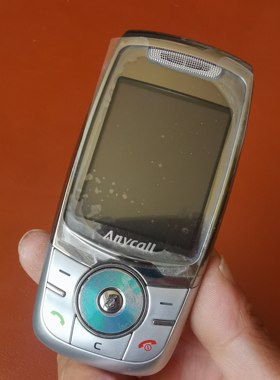 三星e768国行原装成色新顶部有磕碰经典滑盖旋转导航键功能正常