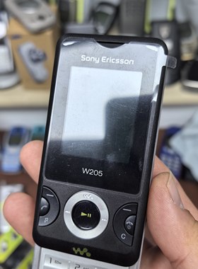 索尼爱立信 W205 经典Walkman音乐手机 库存全新三码