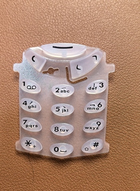 诺基亚 3310 透明硅胶按键 全新 手感好