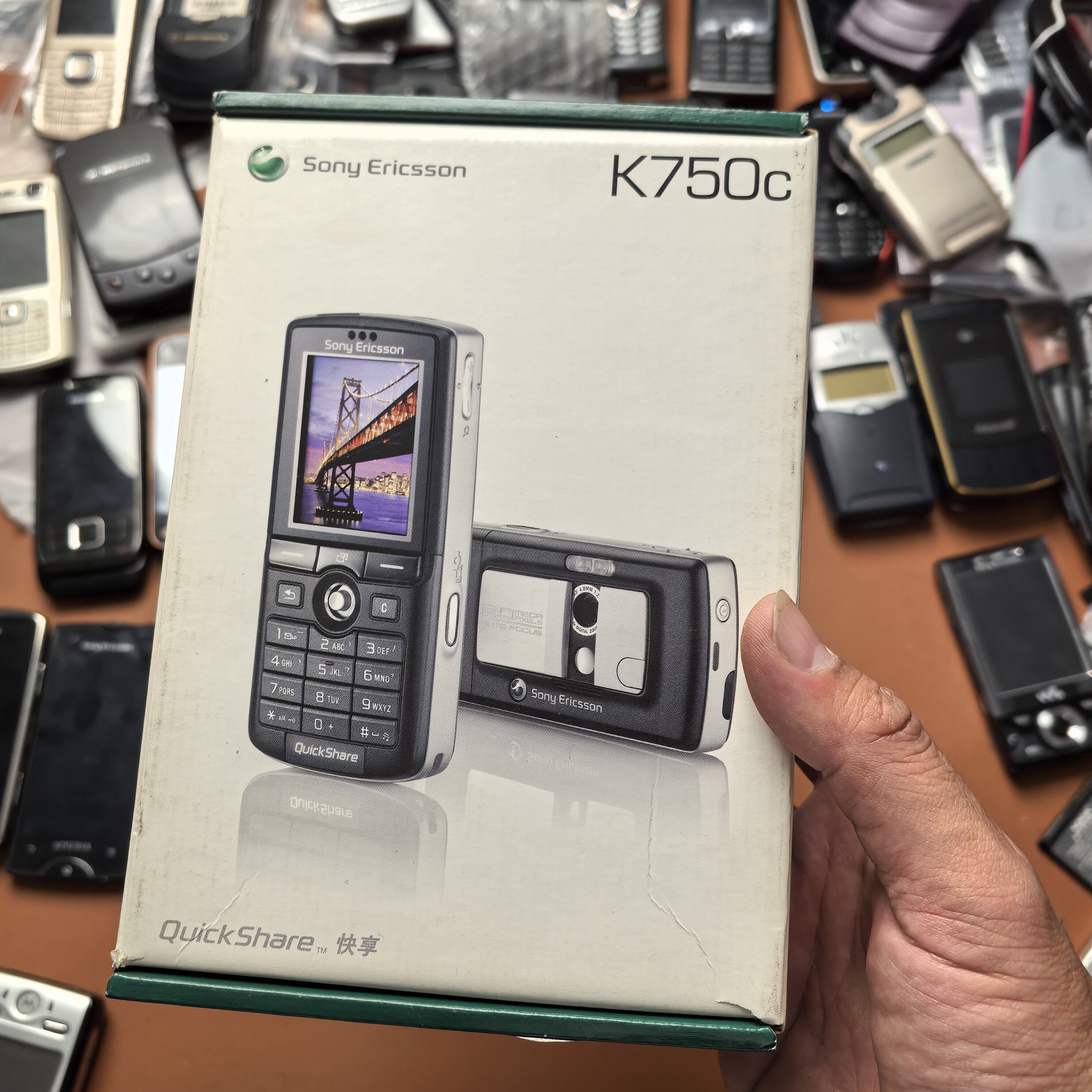 索尼爱立信 K750 行货原装 库存三码合一 经典收藏