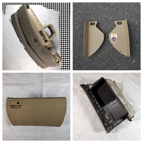 适用奔驰W251 R280 R320 R350 R400 R500仪表台中控台饰板 杂物箱