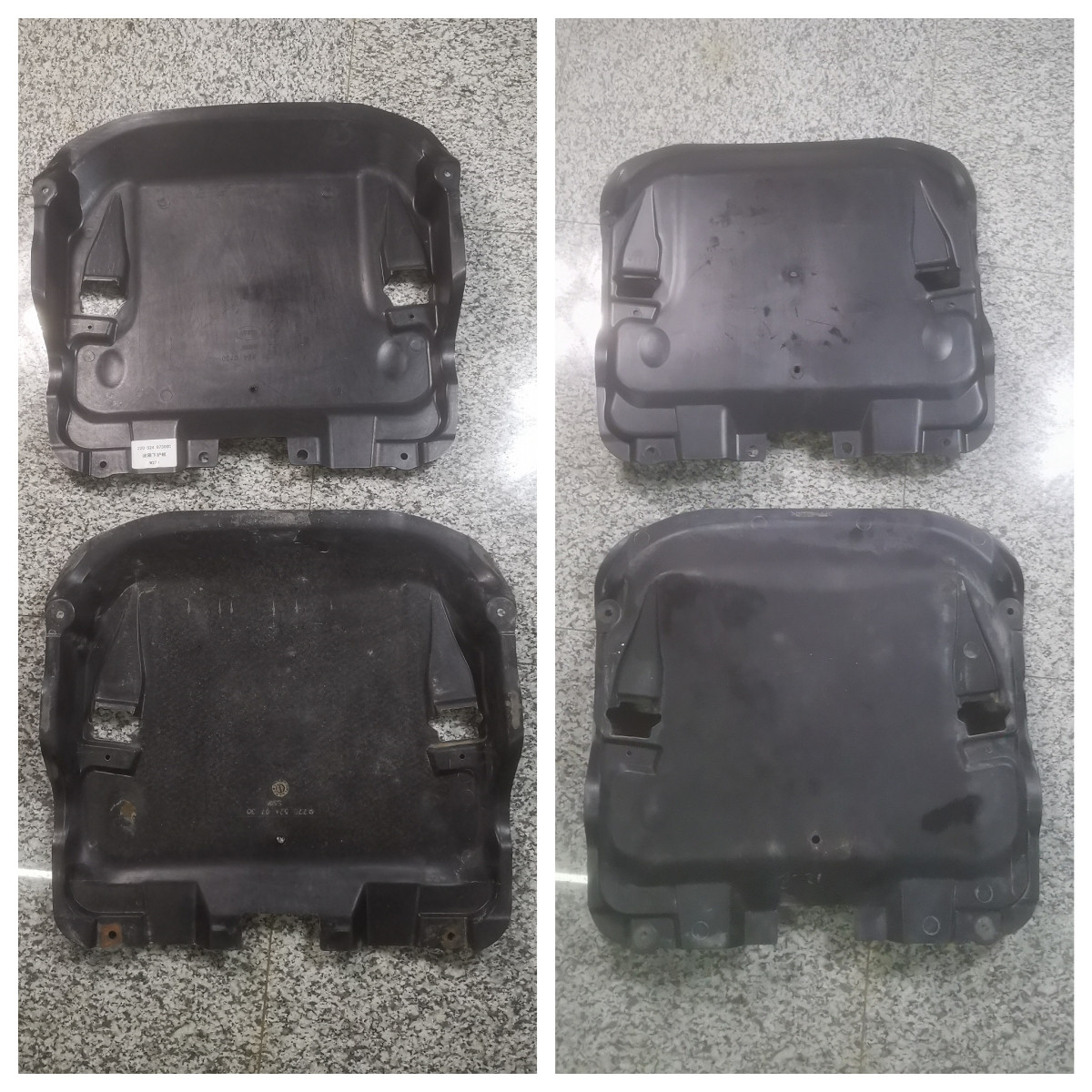 适用奔驰S级W220 S280发动机S320底盘S350油底壳S500下护板挡泥板图片