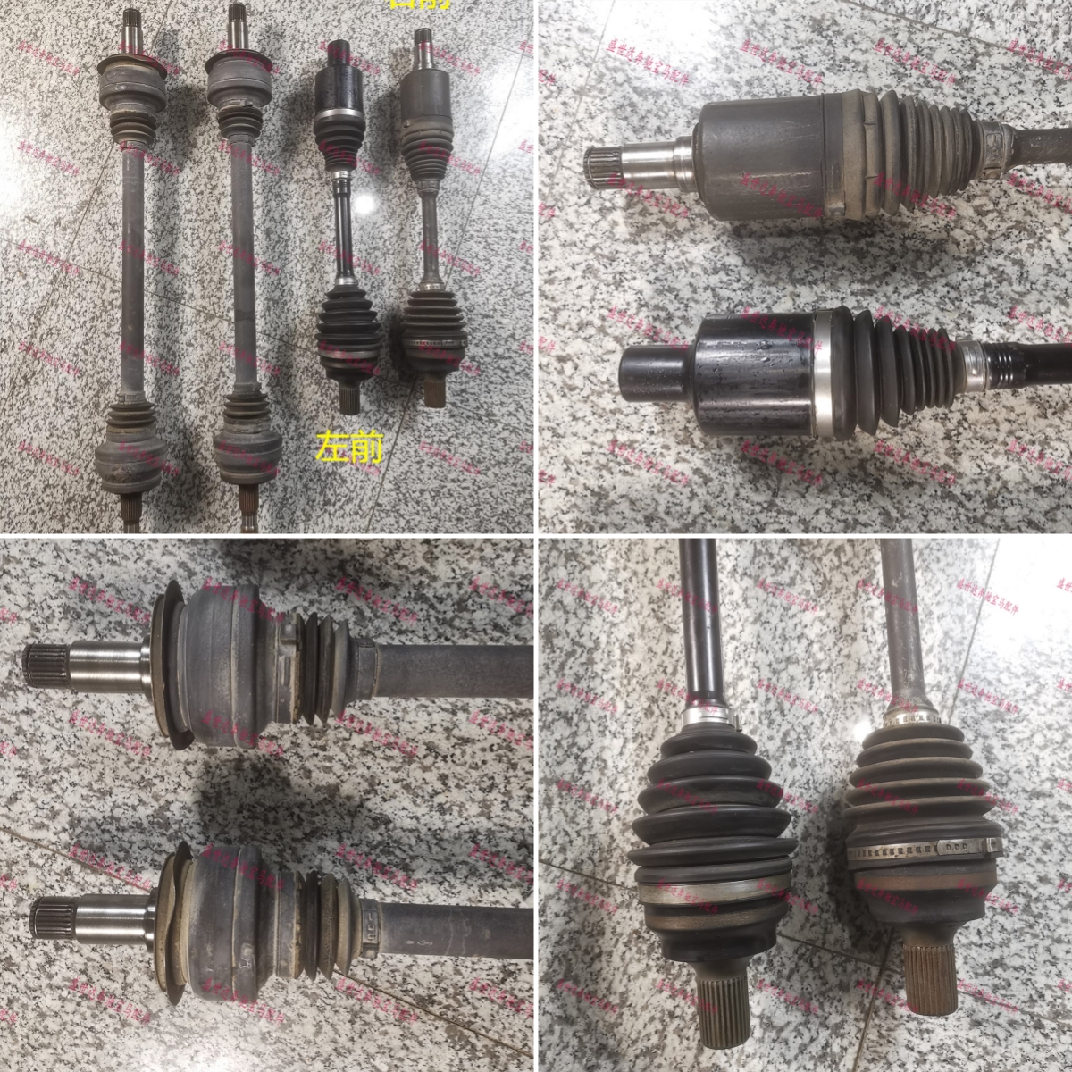 适用奔驰S级W221四驱S300前后S350半轴总成S400球笼S500传动轴S60