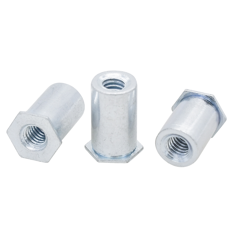 环保镀锌通孔压铆螺母柱M2~M8