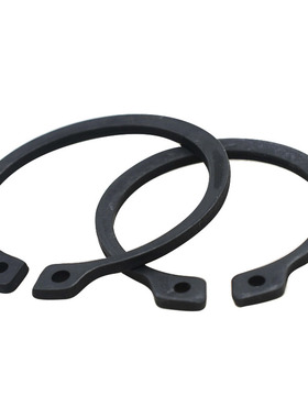 CZ五金DIN1460特厚加厚轴用挡圈德标卡簧重型轴用弹性挡圈C67S钢