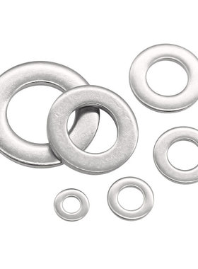 CZ五金304不锈钢200HV加硬平垫圈GB97/DIN125标准金属螺丝垫片