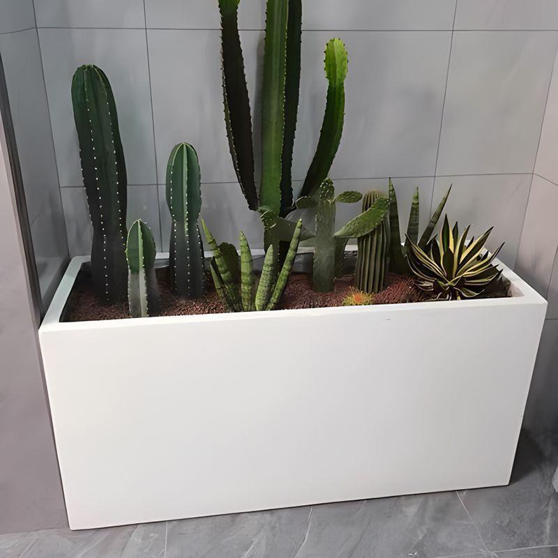 长方形水泥花盆花盆北欧长条形马槽客厅阳台户外种菜镁泥绿植花箱