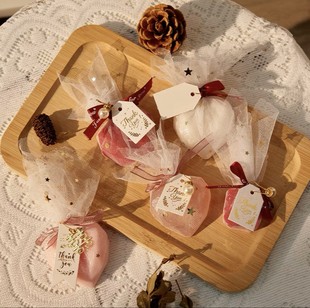 爱心手工香皂实用伴手礼小礼品喜皂高颜值婚礼结婚 50个装