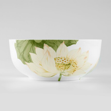 7英寸骨瓷面碗唐山骨质瓷碗中式大碗家用陶瓷盛菜碗汤碗