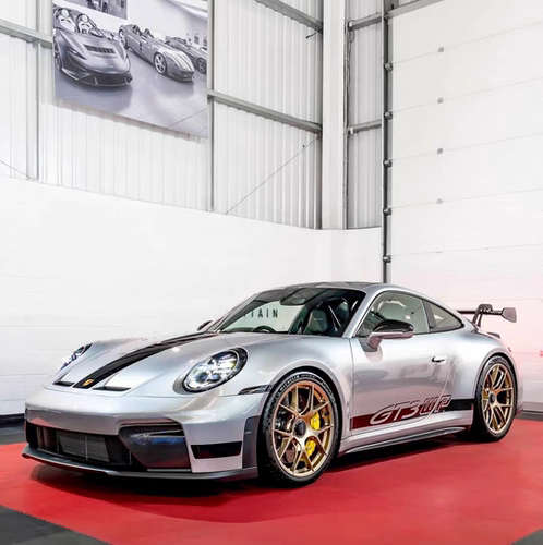 保时捷911GT3车身侧裙 GT3RS 992 718车贴拉花运动装饰个性贴纸