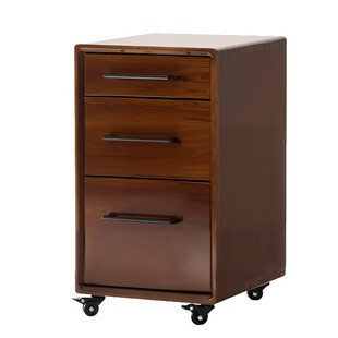 实木电竞桌下抽屉收纳柜电脑柜三斗柜储物柜电脑桌书桌下抽屉柜子