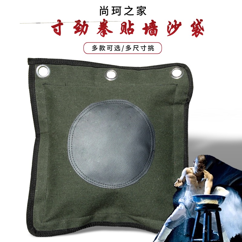 铁砂掌专用沙袋 铁砂袋 寸拳咏春拳墙靶 鹰爪功训练沙包 配重沙袋