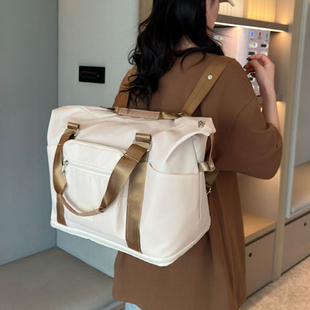 可折叠旅行包大容量高颜值女可挂套拉杆箱拉杆上的附加收纳行李袋