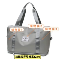 Серый-Классик [Три накладных кармана, один слой увеличен на 12 см] [Страховка груза включена] Доставка готового товара за считанные секунды