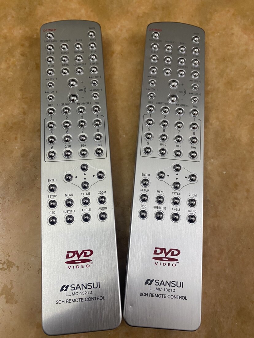 全新sansui山水 家庭影院组合音响dvd机遥控器:mc-1321d