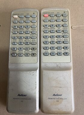 适合二手爱浪 ＡＶ功放机音响遥控器：X2