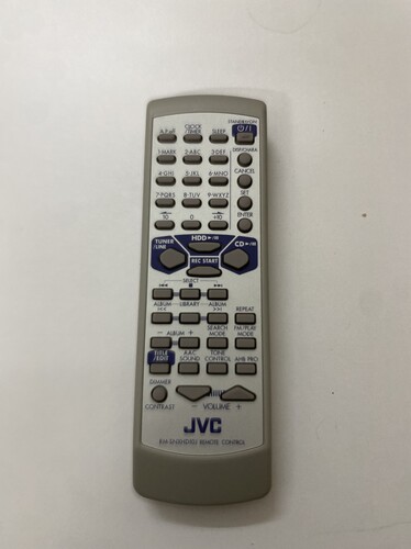 原装二手JVC组合音响CD遥控器：RM- SNXHD10J