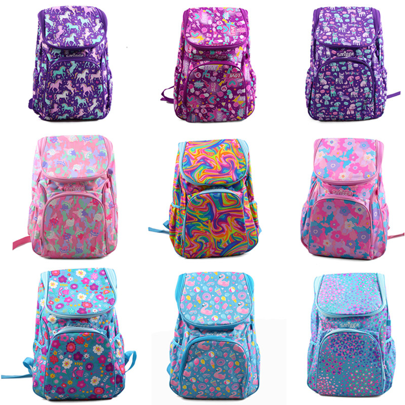 Australia smiggle Flip bag Girls' Backpack girl Large Backpackin the Electronic Dictionary/Electronic paper book/Stationery , Everyday school supplies , Schoolbag  category - from Buy2taobao.com to provide professional Taobao agent buy service