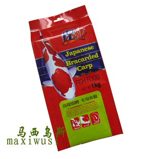 订做1kg鱼粮包装袋M型折边风琴宠物食品袋镀铝鸟粮袋猫砂袋狗粮袋