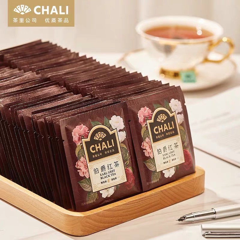 茶里chali伯爵红茶100包袋泡茶
