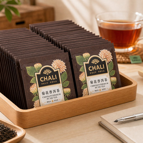 ChaLi茶里菊花普洱100泡包袋泡茶