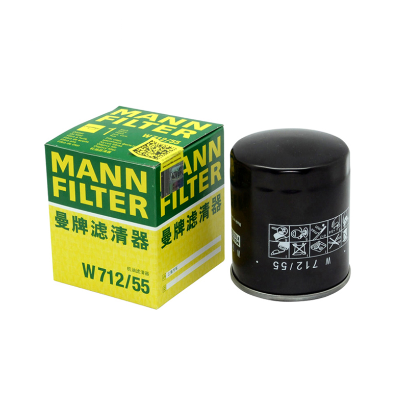 曼牌 W712/55 适用荣威 350/550/750 名爵MG3/MG6 机油滤芯格清器