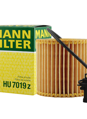曼牌 HU7019ZM 适用荣放皇冠凯美瑞汉兰达雷克萨斯机油滤芯格清器